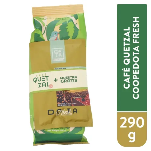Cafe Quetzal Coopedota Fresh 290g