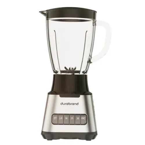 Licuadora Durabrand con jarra de vidrio