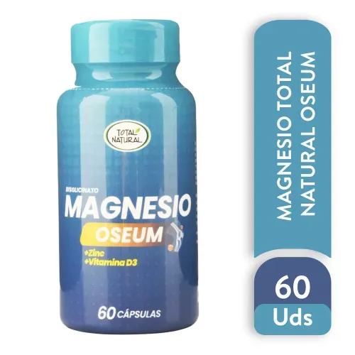 Magnesio Oseum Cap Total Natural 60 Gr