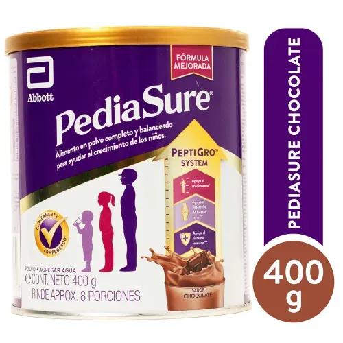 Alimento en polvo Pediasure sabor chocolate -400 g