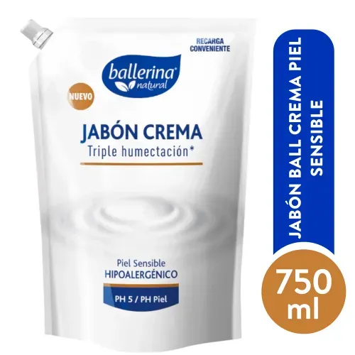 Jabon Ball Crema Piel Sensible Dp 750ml