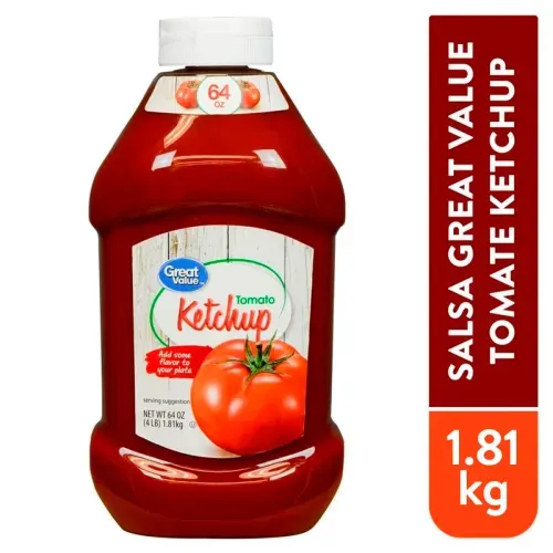 Salsa de tomate Great Value tipo ketchup - 1.81 kg