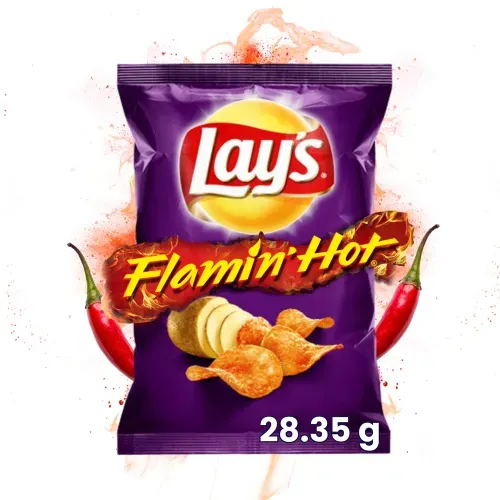 Snacks papas fritas Lay's flamin hot - 28.35 g