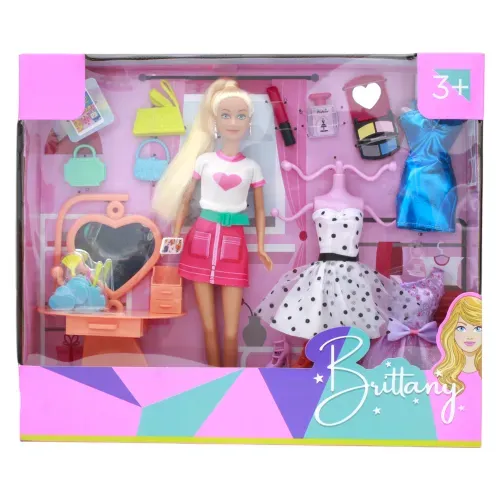 Muñeca Brittany Influencer con accesorios