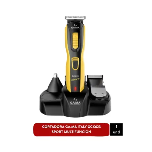 Cortadora GA.MA Italy  GCX623 Sport Multifunción - 5 Pzas