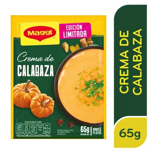 Crema Maggi de Calabaza - 65 g