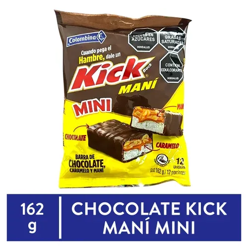 Barra Chocolate Kick Mani Mini 13 5 Gr