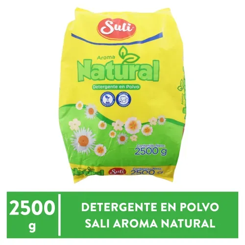 Detergente En Polvo Suli Detergente En Polvo Suli Natural 2500g
