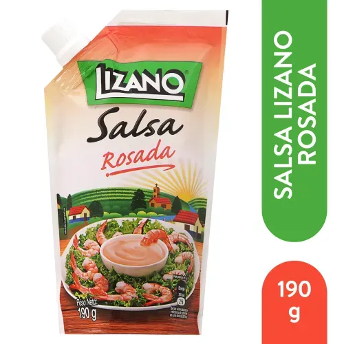 Salsa Lizano rosada doypack - 190 g