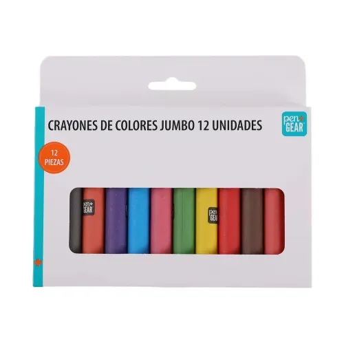 Crayolas Pen Gear Jumbo - 12 pzas