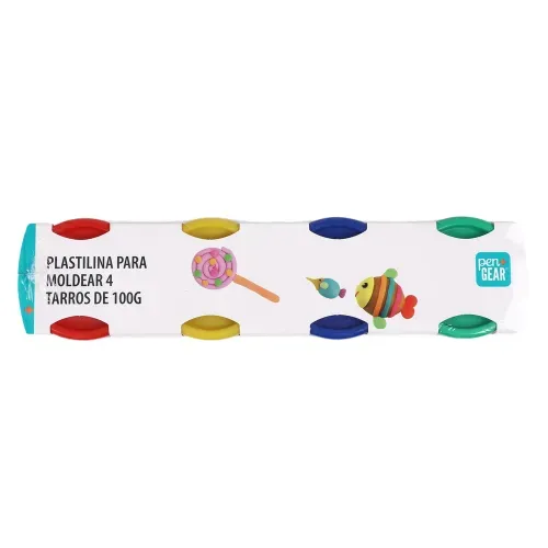 Plastilina para moldear Pen Gear -4 uds/100g