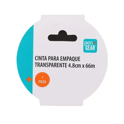Cinta Pen Gear transparente para empaque