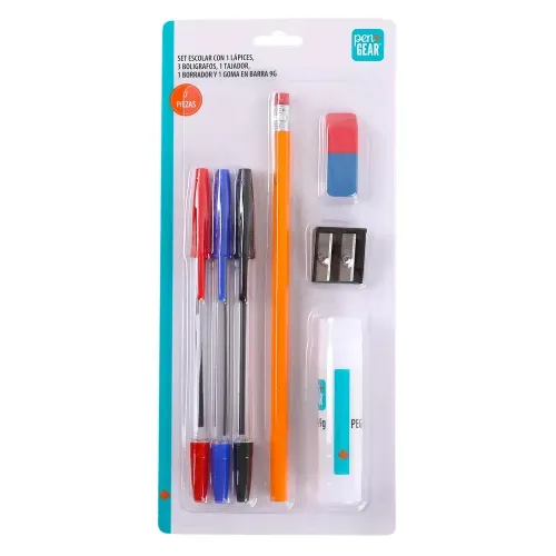 Kit Escolar Pen Gear - 7 pzas