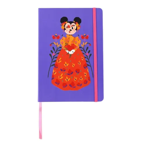 Libreta Minnie Mouse pasta dura tamaño A5 -120 hojas