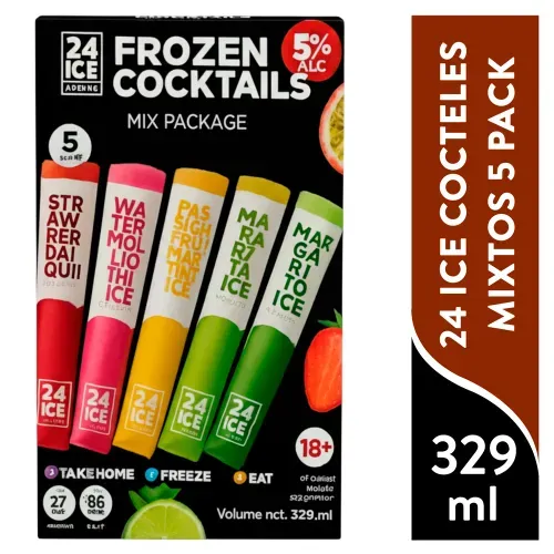 Cócteles mixtos 24 ICE 5 pack - 329 ml