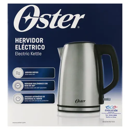 Hervidor Oster electrico acero 673SS