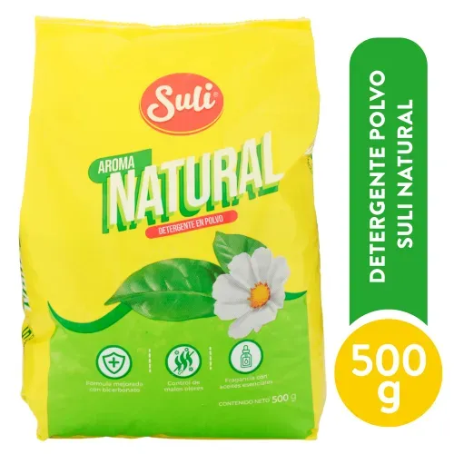 Detergente En Polvo Suli Detergente En Polvo Suli Natural 500 g