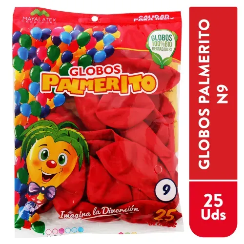 Globo Rojo No9 25U
