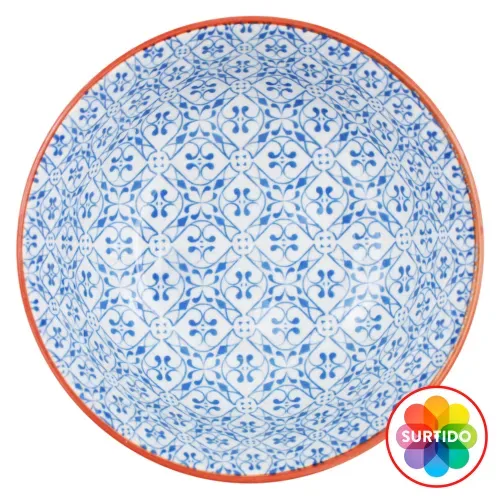 Vajillas Mainstays Ms Bowl De Porcelana Doble Diseno 5 5