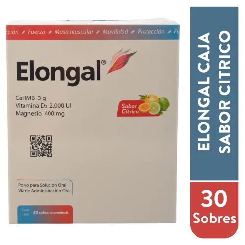 Elongal Caja x 30 Sobres