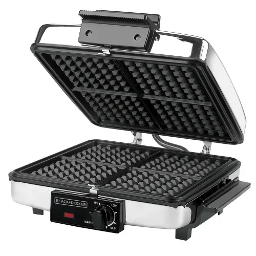Waflera Parrilla Plancha Black & Decker 3 en 1