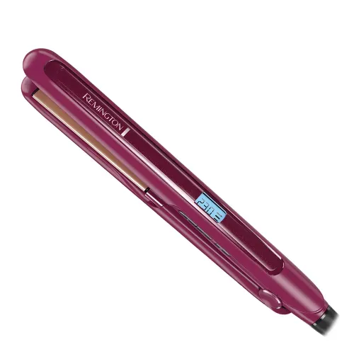 Plancha alisadora Remington Triple Infusión con keratina, argán y macadamia