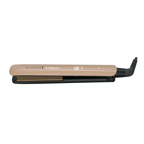 Plancha alisadora Remington Keratin Therapy con microacondicionador de Keratina y Aceite de Argán