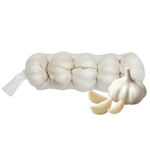 Ajo Puro Blanco en Malla - 5  Uds