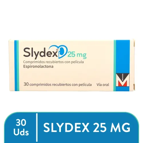 Slydex Menarini 25 mg 30 Comp Unidad