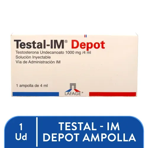 Testal Im 1000mg 4ml x 1 Amp Iny