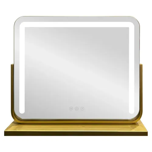 Ht Espejo Touch Led Con Base 47x38cm