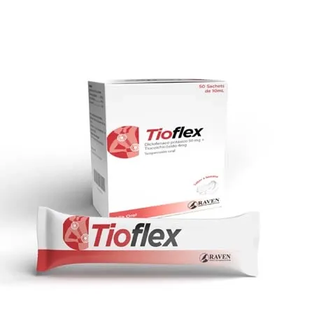 Tioflex caja 10 ml - Precio indicado por sahet