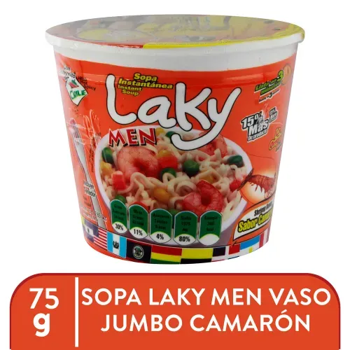 Sopa Laky jumbo camarón - 75 g