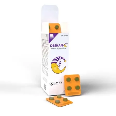 Deskan-C 25Mg, Precio indicado por tableta