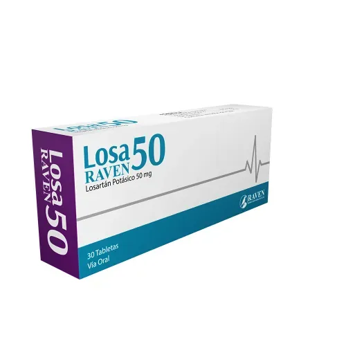 Losaraven 50 50 Mg, Precio indicado por unidad