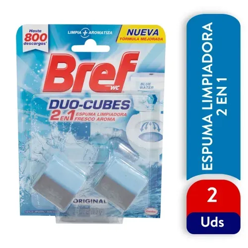 Desinfectantes Bref Desin Bref Duo Cubes Regular 100 Unidad