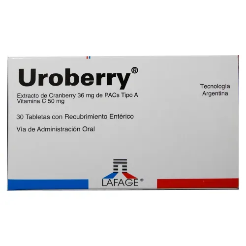 Uroberry 36mg x 30 Capsulas