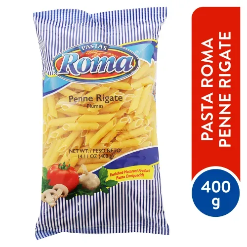 Pasta Roma Penne Rigate - 400 g
