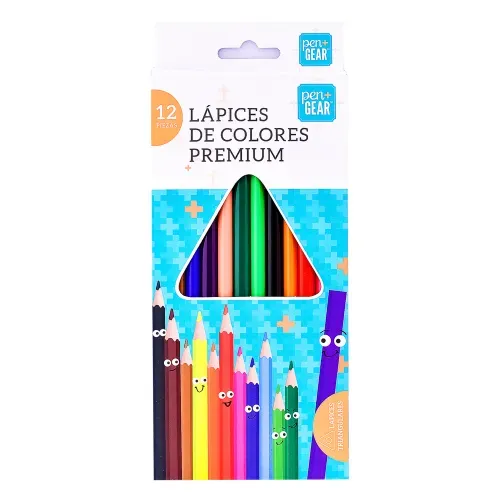 Pen Gear Lapices De Color 12Pz