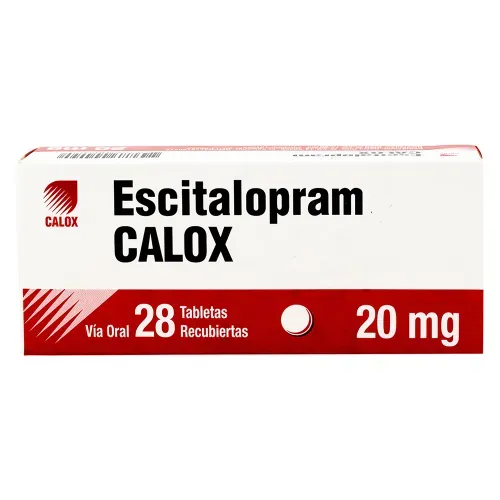 Escitalopram 20Mg X28 Tab X Caja