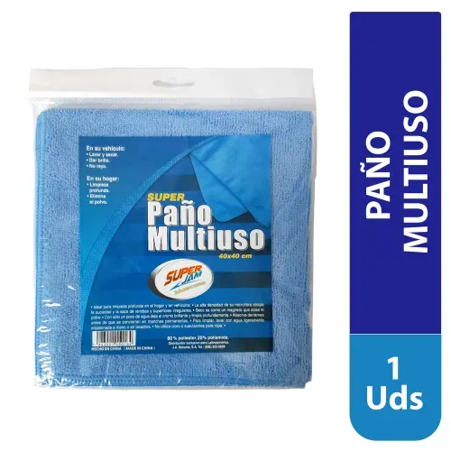 Paño Super Jam Multiuso 40x40cm - unidad