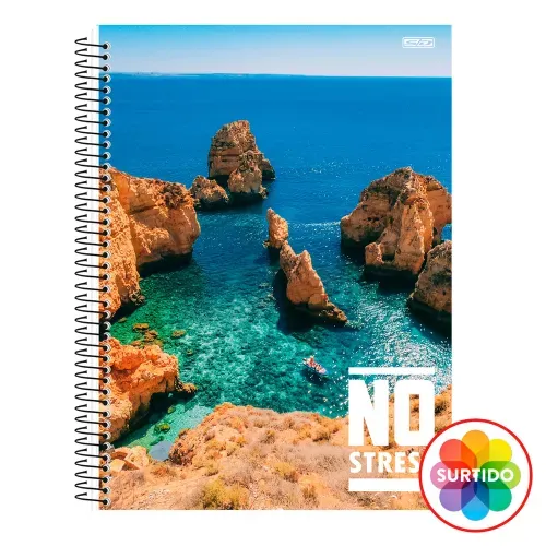 Cuaderno Sao Domingo, No Stress Surtido-96 hojas