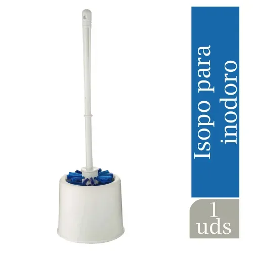 Cepillo para inodoro Eterna redondo con base