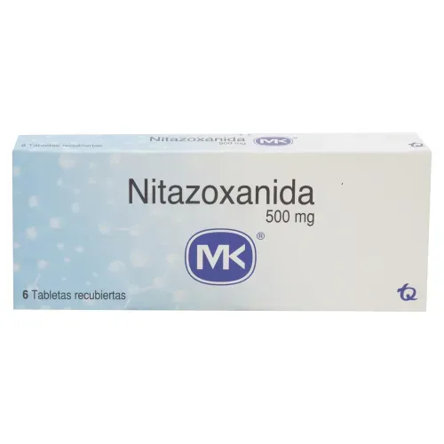 Nitazoxanida Mk 500Mg Cajx6Tabc