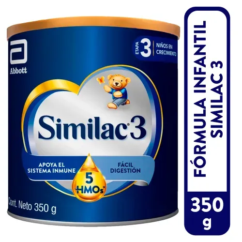 Fórmula Similac 3 Hmo Apoya El Sistema Inmune - 350 g