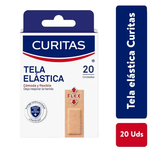 Tela Elastica Curitas 20uds Unidad