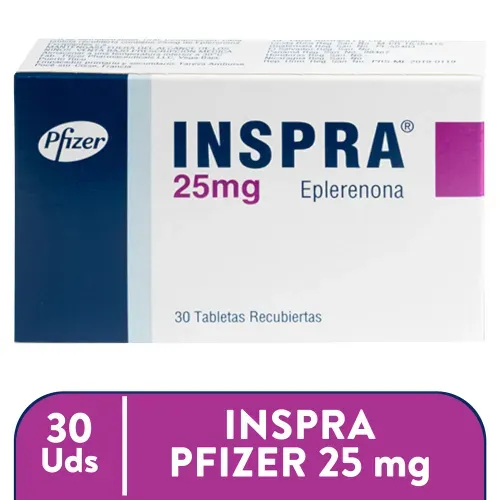 Inspra 25mg x 30 Tabs