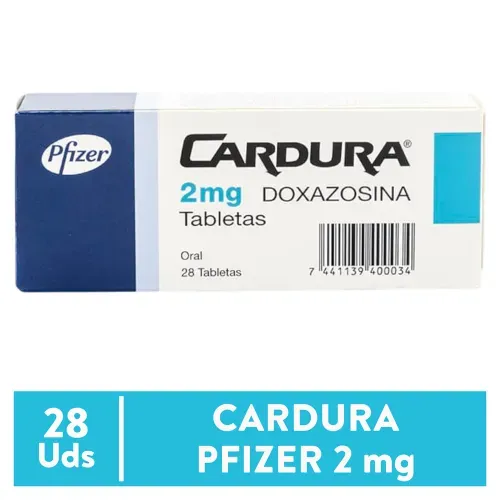 Cardura 2 mg x 28 Tab