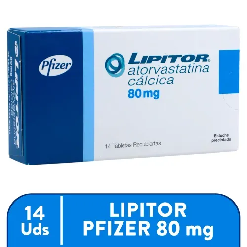 Lipitor 80 mg x 14 Tbls