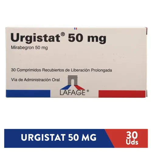 Urgistat 50mg x 30 Tabletas